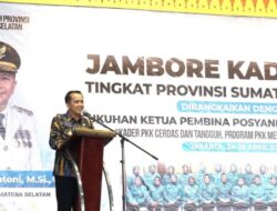 Pj Gubernur Agus Fatoni Tutup Jambore Kader PKK Tingkat Provinsi Sumsel Tahun 2024